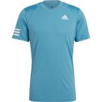 adidas アディダス CLUB スリーストライプス Tシャツ 22590 ヘイジーBLU/WHT