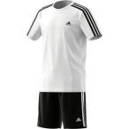 adidas アディダス B D2M 3ストライプス Tシャツショーツセット 29256 TOP:WHT/BLK