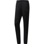 adidas アディダス （メンズ） M ESSENTIALS ベーシック ウォームアップストレートパンツ DUV69 BLK/トレースオリーフ