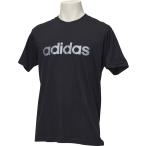 adidas アディダス M ESSENTIALS ビッグリニアロゴ 半袖Tシャツ メンズ ETZ64 BLK/アイロンメット