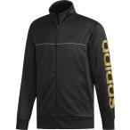 adidas アディダス M ESSENTIALS ビッグリニアロゴジャージ FAO90 BLK/GLDメット