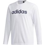 adidas アディダス M SPORTS ID リニアロゴ長袖Tシャツ FAT34 ホワイト