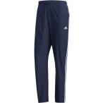 adidas アディダス M ESS 3ストライプス ウインドパンツ 裏起毛 FKJ80 カレッジネイビー