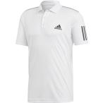 adidas アディダス CLUB スリーストライプス ポロシャツ FRW69 ホワイト/ブラック