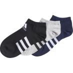 adidas アディダス KIDS LOW CUT 3P GOT22 MGRYヘザー/BLK