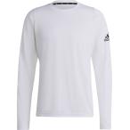 adidas アディダス M D2M ロングTシャツ IYQ67 WHT/BLK