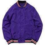 BONMAX ボンマックス  男女兼用・ジュニア カジュアルウェア  スタジアムジャケット  MJ0069 パープル