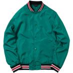 BONMAX ボンマックス  男女兼用・ジュニア カジュアルウェア  スタジアムジャケット  MJ0069 グリーン
