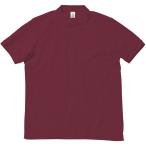 BONMAX ボンマックス CVC鹿の子ドライポロシャツ MS3113 バーガンディ