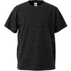 UnitedAthle ユナイテッドアスレ 5．6オンスTシャツ（ガールズ） 500103C ヘザーブラック