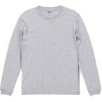 UnitedAthle ユナイテッドアスレ 5．6oz L／S Tシャツ（1．6インチリブ） 501101C アッシュ
