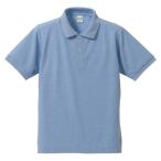 UnitedAthle ユナイテッドアスレ 5．3オンスドライ CVC ポロシャツ（大きいサイズ） 505001X OX ブルー