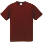 UnitedAthle ユナイテッドアスレ 4 . 7オンス ドライシルキータッチTシャツ 508801XX バーガンディ