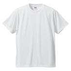 UnitedAthle ユナイテッドアスレ 4．7オンス ドライシルキータッチTシャツ（ローブリード） 508802 ホワイト