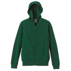 UnitedAthle ユナイテッドアスレ 10．0オンス キッズ スウェットフルジップパーカ（パイル）（ジュニアサイズ） 521302 アイビーグリーン