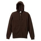 UnitedAthle ユナイテッドアスレ 10．0オンス キッズ スウェットフルジップパーカ（パイル）（ジュニアサイズ） 521302 D ブラウン