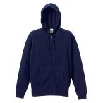 UnitedAthle ユナイテッドアスレ 10．0オンス キッズ スウェットフルジップパーカ（パイル）（ジュニアサイズ） 521302 ネイビー