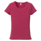UnitedAthle ユナイテッドアスレ 6．2オンス CVCフライスTシャツ（ガールズ） 549004 トロピカルピンク