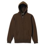 UnitedAthle ユナイテッドアスレ 10．0オンス CVCスウェットフルジップパーカ 562001X Dブラウン