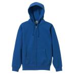 UnitedAthle ユナイテッドアスレ 10．0オンス CVCスウェットフルジップパーカ 562001X ロイヤルブルー