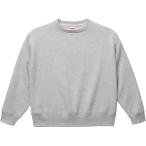 UnitedAthle ユナイテッドアスレ 10．0オンス T／C ビッグシルエット クルーネック スウェット 562701A アッシュ