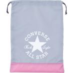 CONVERSE コンバース スポーツ バッグ マルチバッグ 星 かわいい アンクルパッチ ランドリーバッグ C1912094 グレー/ピンク