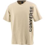 CONVERSE コンバース クルーネックプリントTシャツ CA201373 ベージュ