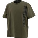 CONVERSE コンバース クルーネックプリントTシャツ CA201373 カーキ