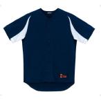 デサント DESCENTE ユニフォームシャツ カラーコンビネーション DB43M ネイビー×Sホワイト