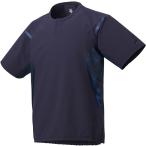 デサント DESCENTE ハイブリッドシャツ DBMPJK30SH NV