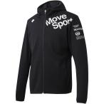 デサント DESCENTE クアトロセンサースウェット フルジップパーカー メンズ DMMNJF21 BK