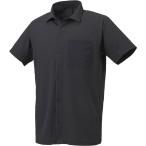 デサント DESCENTE サンスクリーン 襟付きシャツ メンズ DMMPJA08Z BK