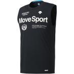 デサント DESCENTE クーリスト ノースリーブシャツ メンズ DMMPJA58 BK