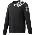 デサント DESCENTE メンズ サンスクリーン 長袖Tシャツ杢 DMMRJB61 DMMRJB61 BK
