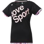  Descente DESCENTE графика переключатель футболка женский DMWPJA63 BK