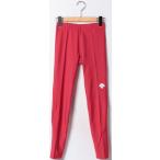 デサント DESCENTE ワンポイントロングタイツ DRN−7301P DRN7301P レッド