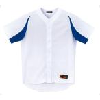 デサント DESCENTE ジュニア ユニフォーム コンビネーションシャツ JDB43M Sホワイト×ロイヤルブルー
