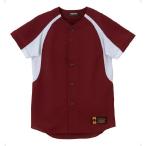 デサント DESCENTE ジュニア ユニフォーム コンビネーションシャツ JDB48M エンジ×Sホワイト