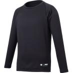 デサント DESCENTE ジュニア丸首長袖アンダーシャツ JSTD657 ブラック