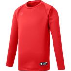 デサント DESCENTE ジュニア丸首長袖アンダーシャツ JSTD657 レッド