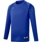 デサント DESCENTE ジュニア丸首長袖アンダーシャツ JSTD657 ロイヤル