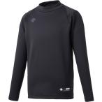 デサント DESCENTE ジュニアハイネック長袖アンダーシャツ JSTD658 ブラック