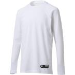 デサント DESCENTE  野球  ジュニア丸首長袖アンダーシャツ JSTD−771 JSTD771 ホワイト