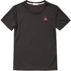 le coq sportif ルコック  レディース トレーニングウェア  半袖シャツ QB017175 ブラック