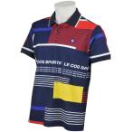 le coq sportif ルコック ルコックゴルフ スクランブルタイポPTポロシャツ QGMPJA01 NV00