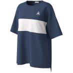 le coq sportif ルコック 半袖シャツ レディース QMWOJA07 ネイビー