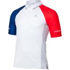 le coq sportif ルコック （メンズ テニスウェア） NEXTEP 半袖ポロシャツ QT710173 ホワイト