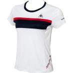 le coq sportif ルコック レディース テニスウェア 半袖シャツ QTWLJA32ZZ ホワイト