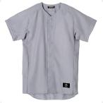 デサント DESCENTE 学生試合用ユニフォーム ボタンダウンシャツ STD50TA シルバー