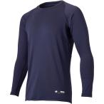 デサント DESCENTE 丸首長袖アンダーシャツ STD657 Dネイビー